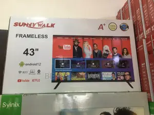 Sunny Walk 43” Android Smart Tv With Bluetooth