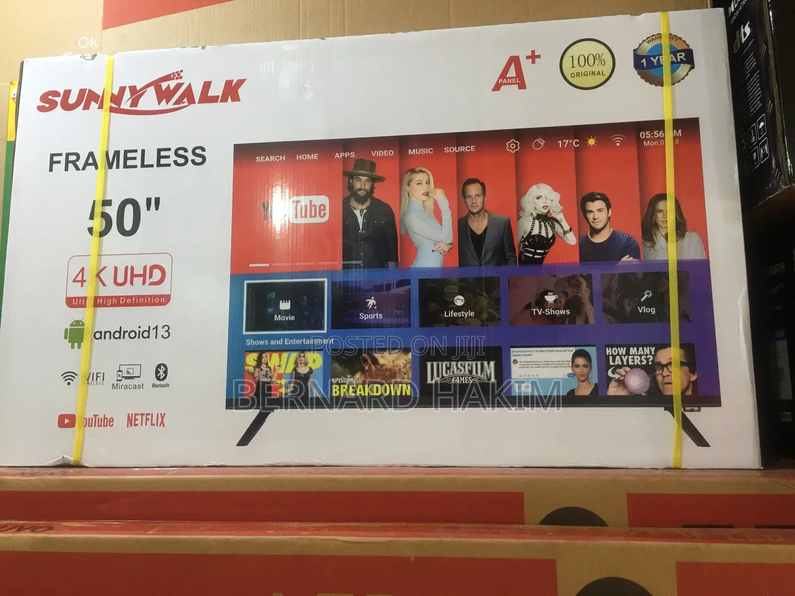 Brand New Sunny Walk 50” 4kuhd