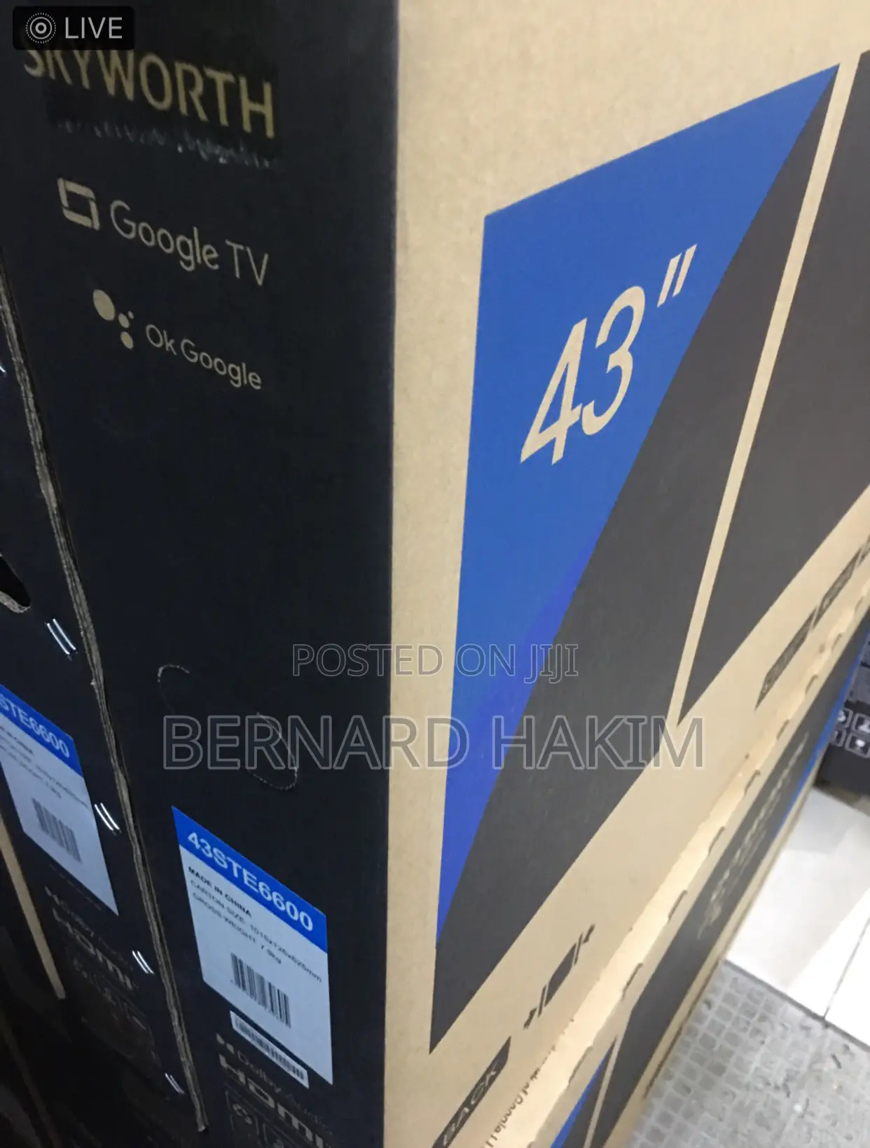 Skyworth 43” Digital Smart Android Tv
