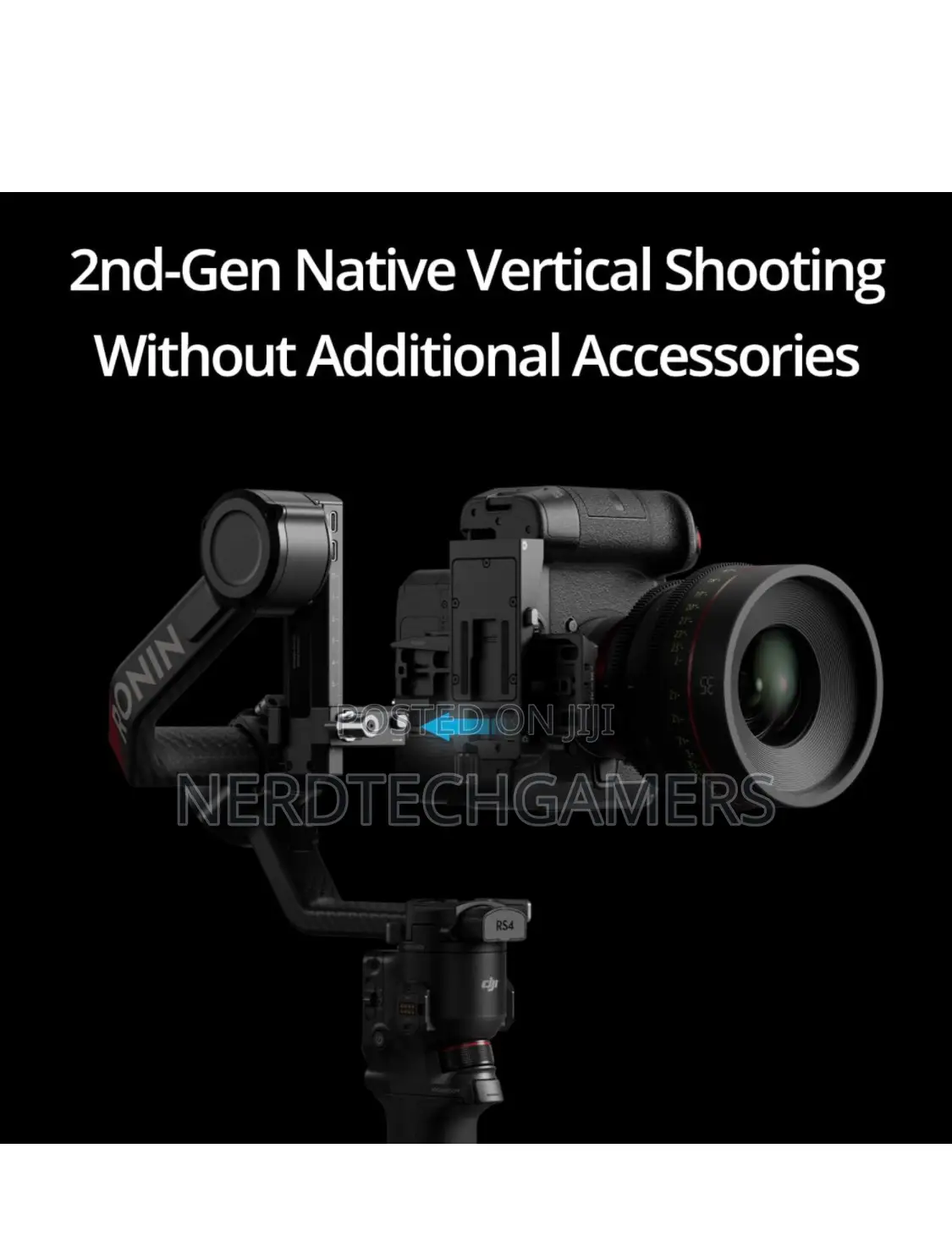 Dji Rs 4 Combo, 3-Axis Gimbal Stabilizer for DSLR