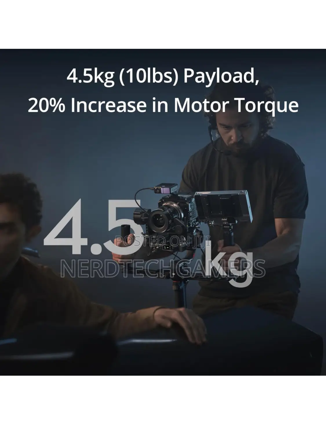 Dji Rs 4 Combo, 3-Axis Gimbal Stabilizer for DSLR