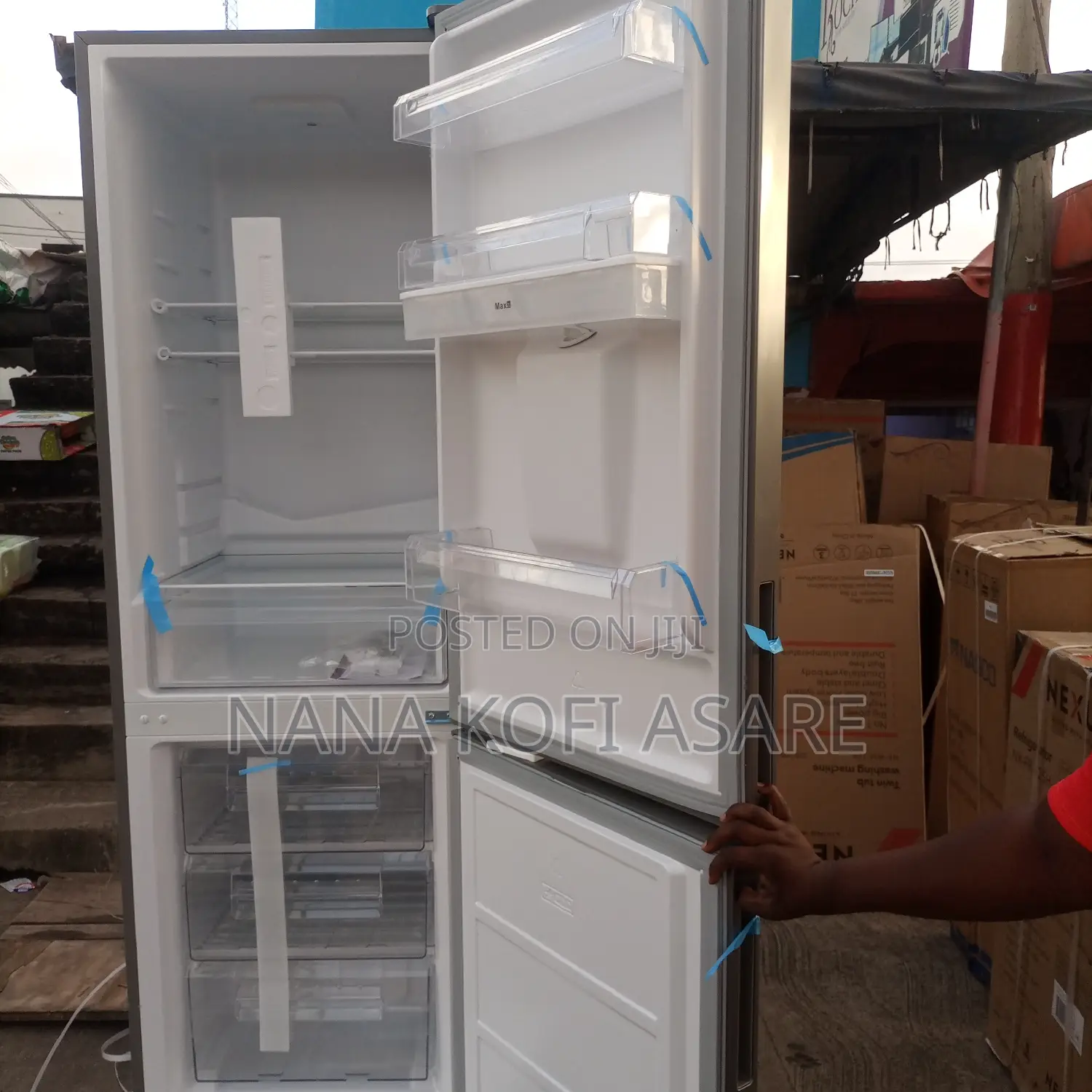 Roch 310litres Buttom Freezer With Dispenser