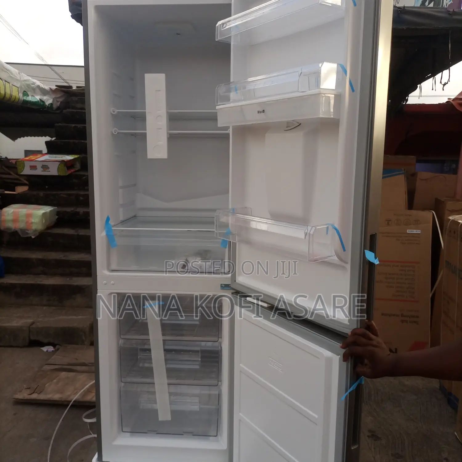 Roch 310litres Buttom Freezer With Dispenser
