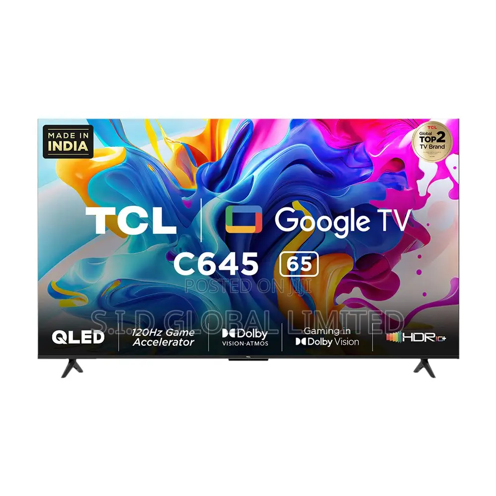 Latest TCL-Qled--Smart-Android-Tv-65” 65C645