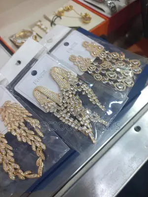 Photo - Silver N Gold Colour Earrings