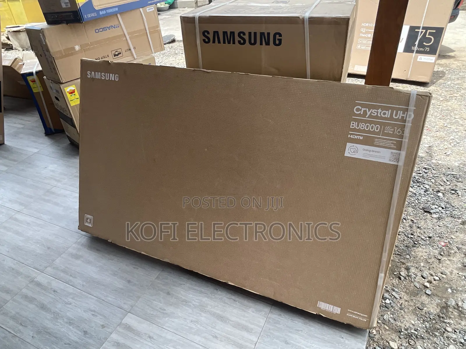 Wall Mountable Samsung Ue-65bu8000 Ultra HD LED Smart TV
