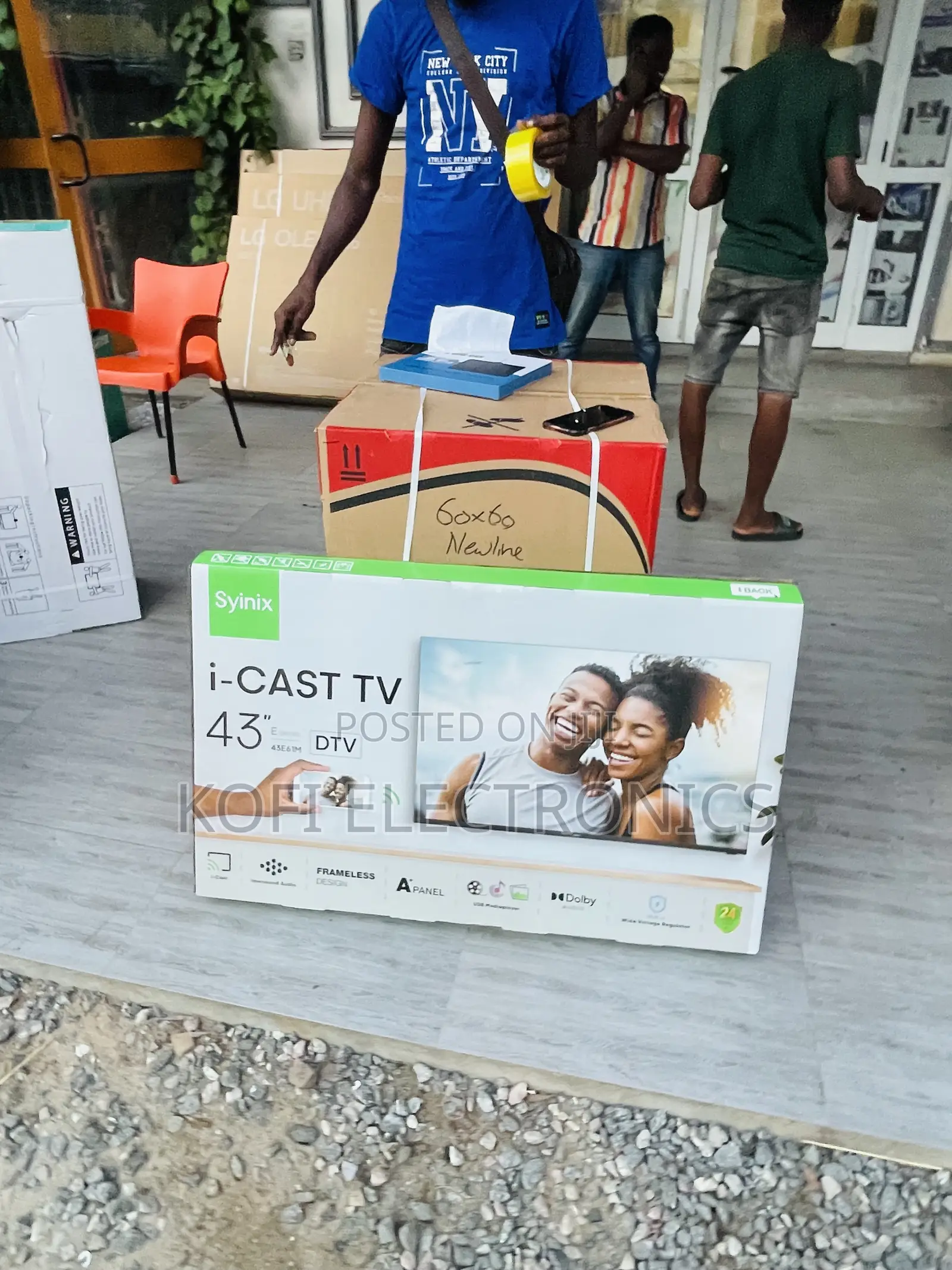 Affordable Syinix 43inch HD I-cast TV, A+ Panel