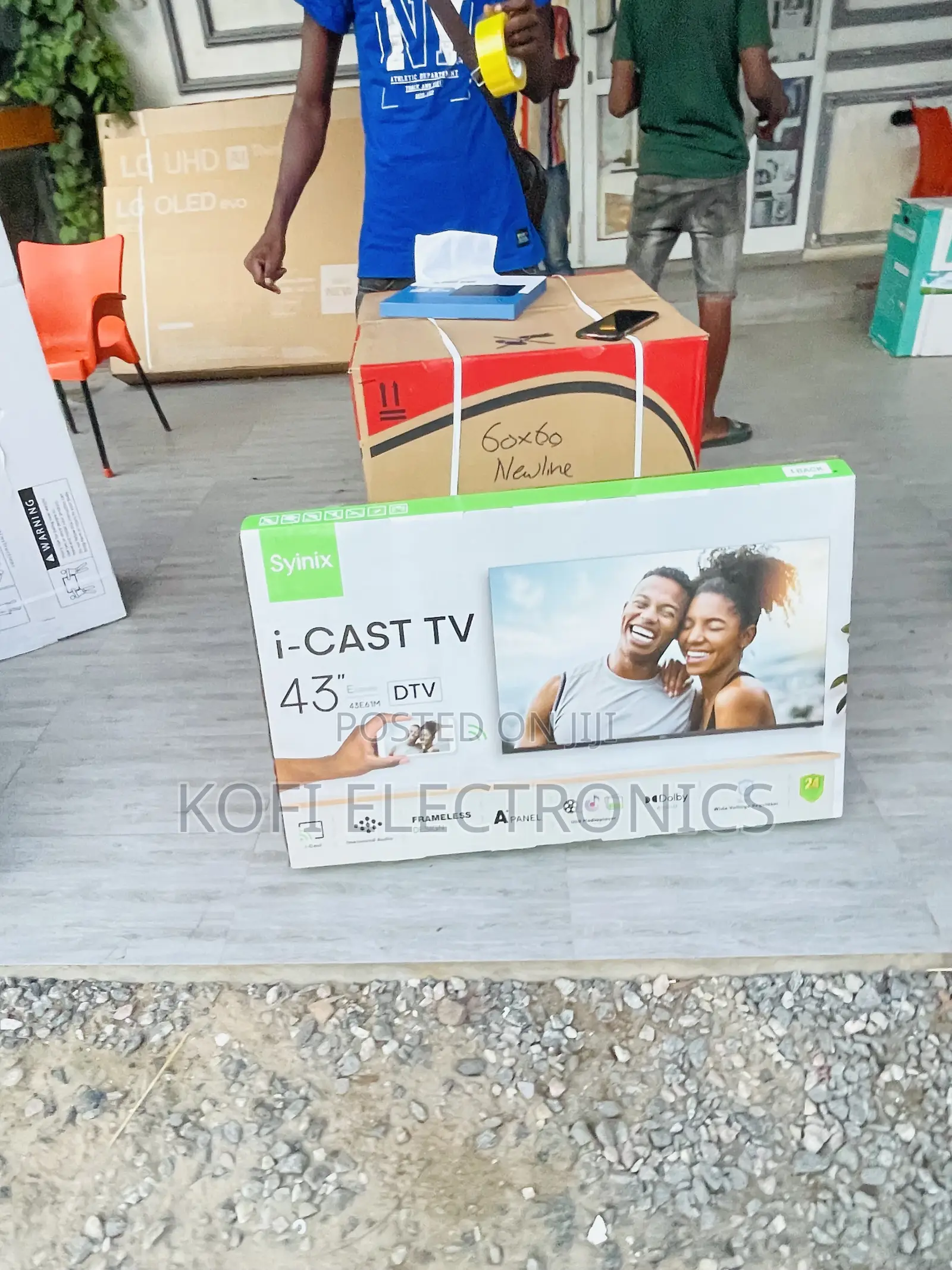 Affordable Syinix 43inch HD I-cast TV, A+ Panel