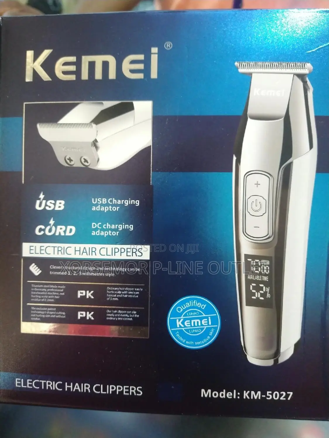Kemei Electric Hair Clipper KM-5027