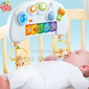 Multifunctional Rocking Chair With Removable Music Tray