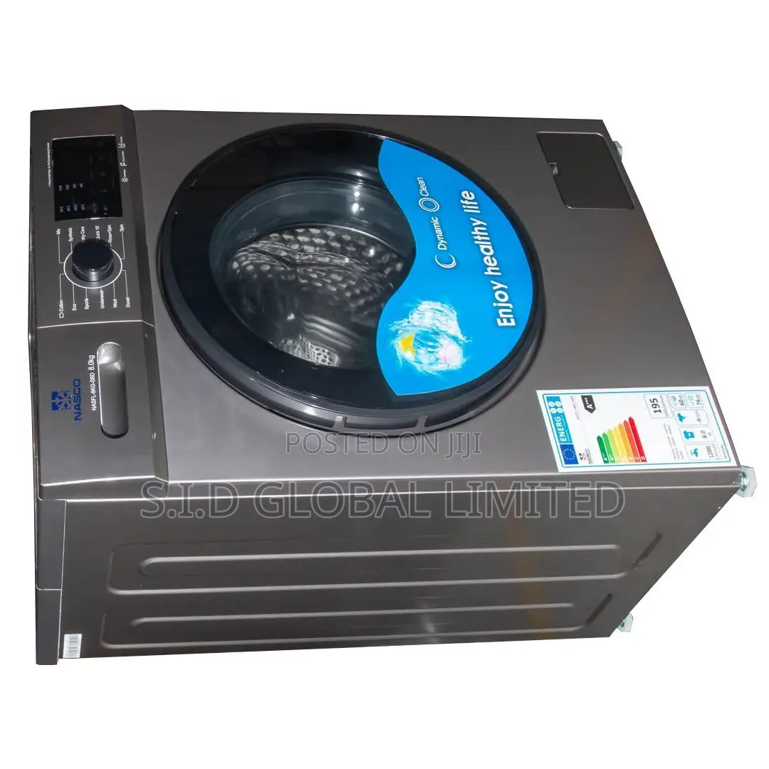 Authentic Nasco 9KG Front Loader Washing Machine