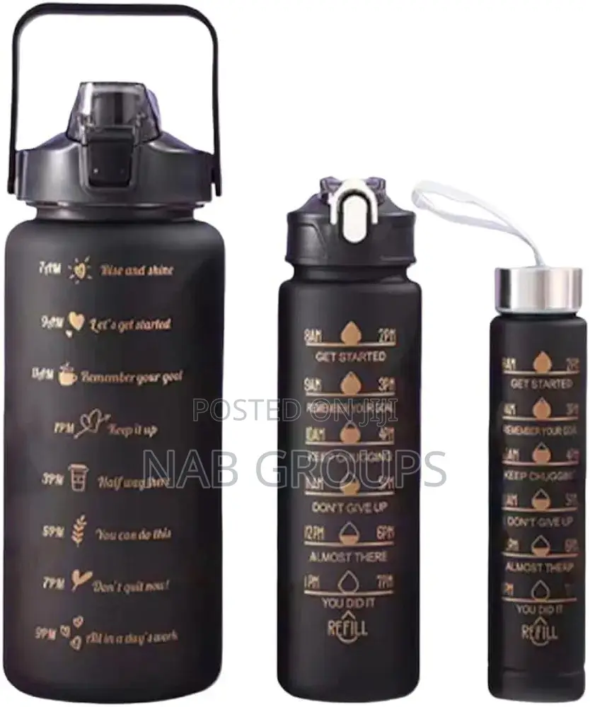 3 In 1 Water Bottle