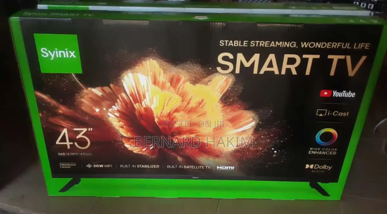 Syinix Android Digital Satellite Tv 43”