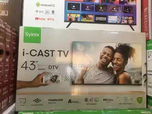 Syinix 43” I Cast Tv Digital Satellite Tv