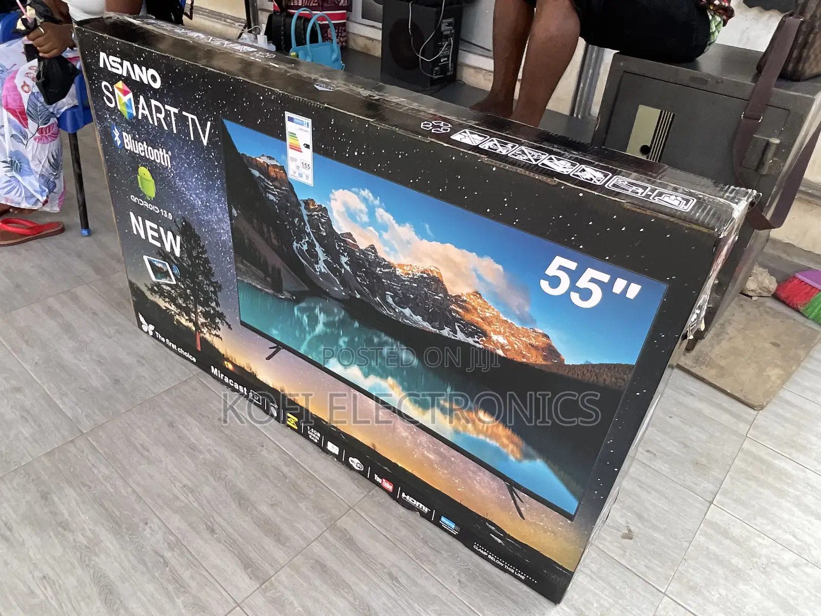 Dolby Digital Plus Sound System Asano 55 UHD Smart LED