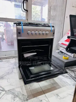 60/60 4burner Gas Soothe Oven Grill Sliver