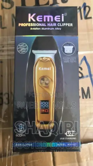 Latest Kemei Portable Skin Shaving Machine Beard Trimmer