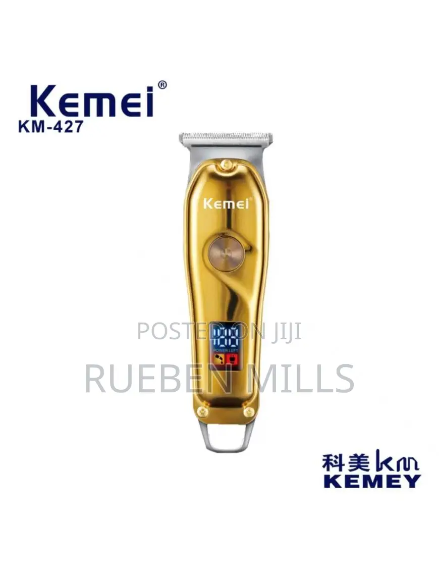Latest Kemei Portable Skin Shaving Machine Beard Trimmer