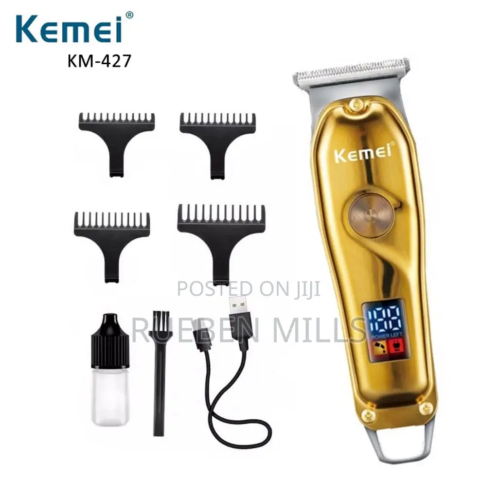 Latest Kemei Portable Skin Shaving Machine Beard Trimmer