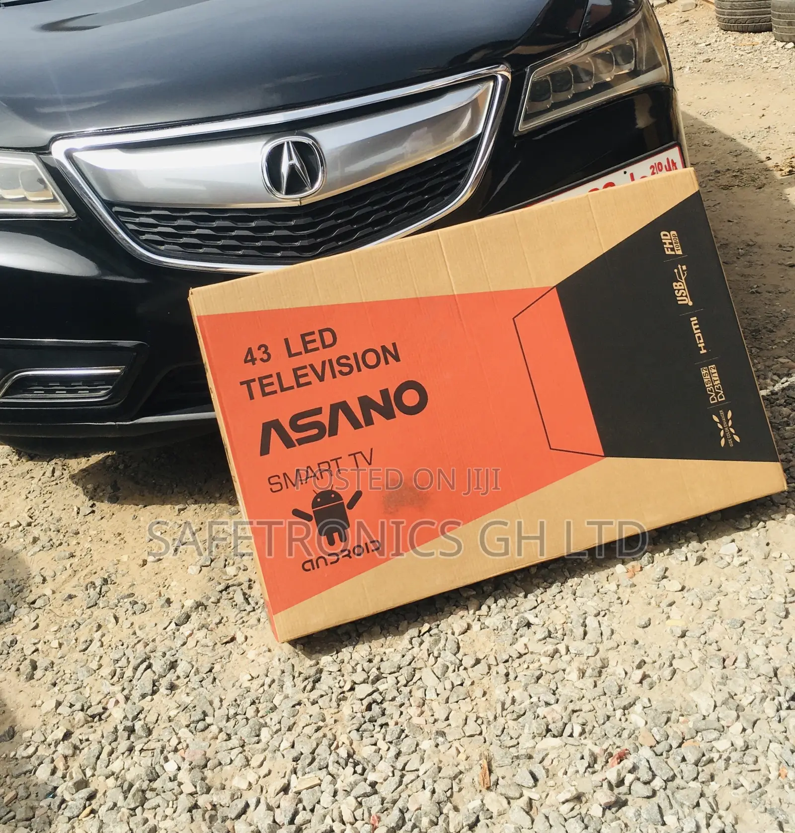 Smart Asano 43 Inches  Full HD Glossy Led Tv