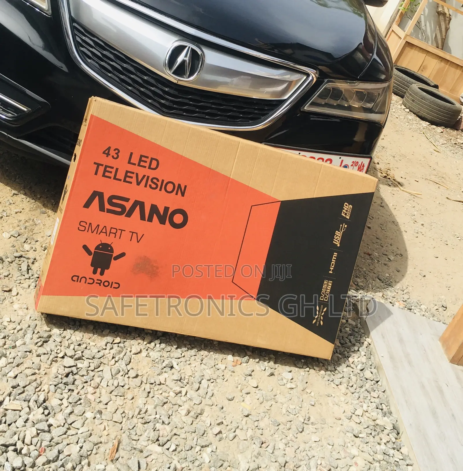 Smart Asano 43 Inches  Full HD Glossy Led Tv