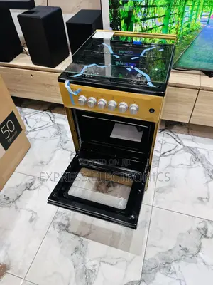 Volcano Gold Color 4burner 50/50 Oven