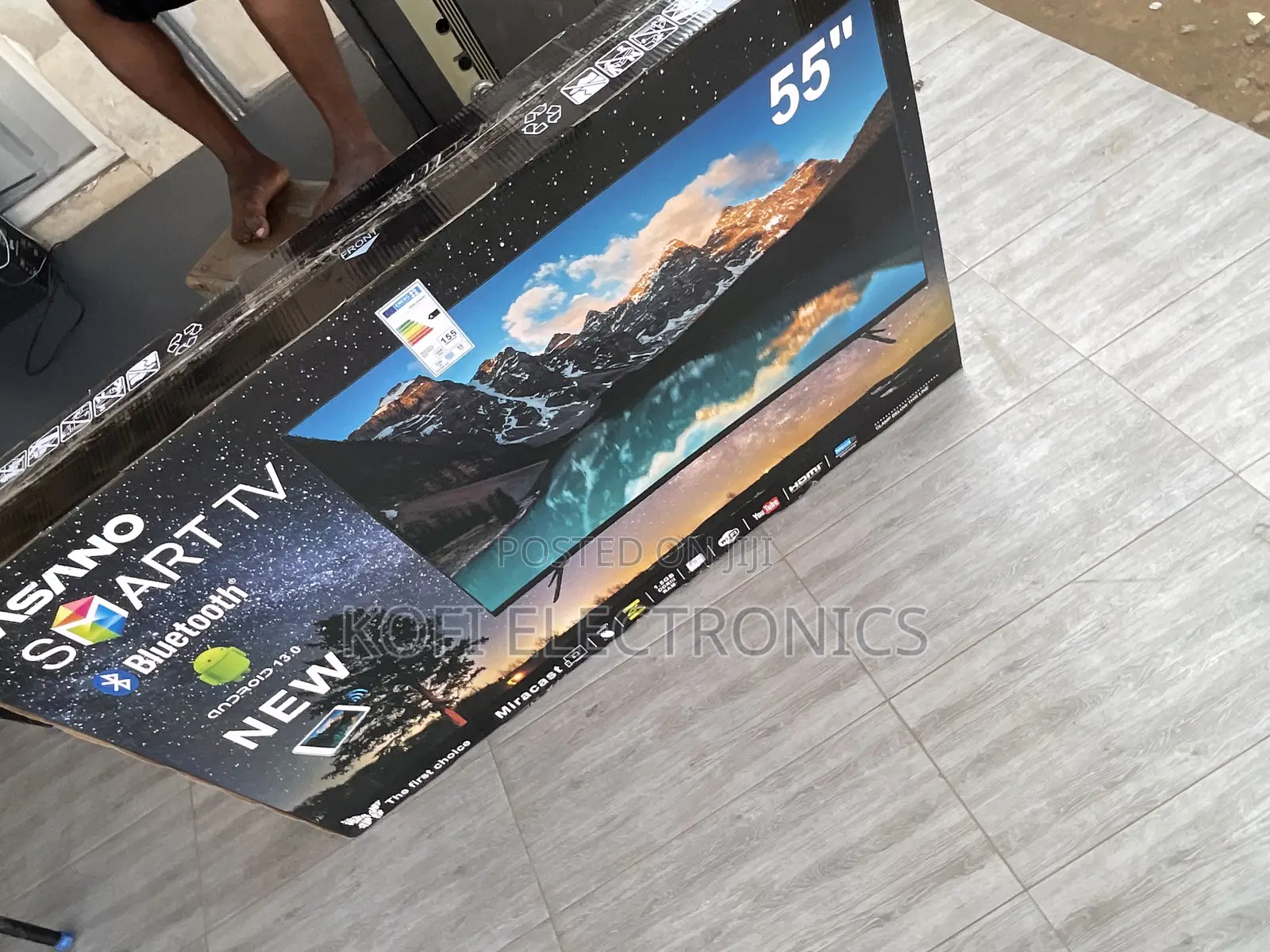 Digital Terrestrial Tuner Asano 55" Smart TV LED Ultra HD