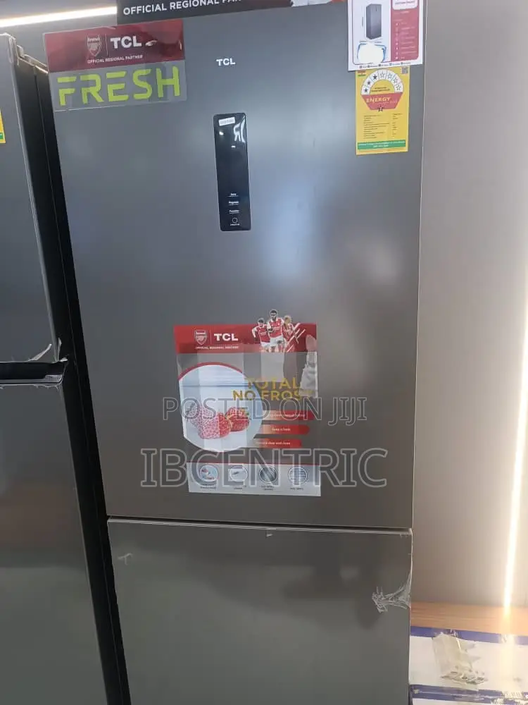 TCL 417ltrs Bottom-Mount Refrigerator