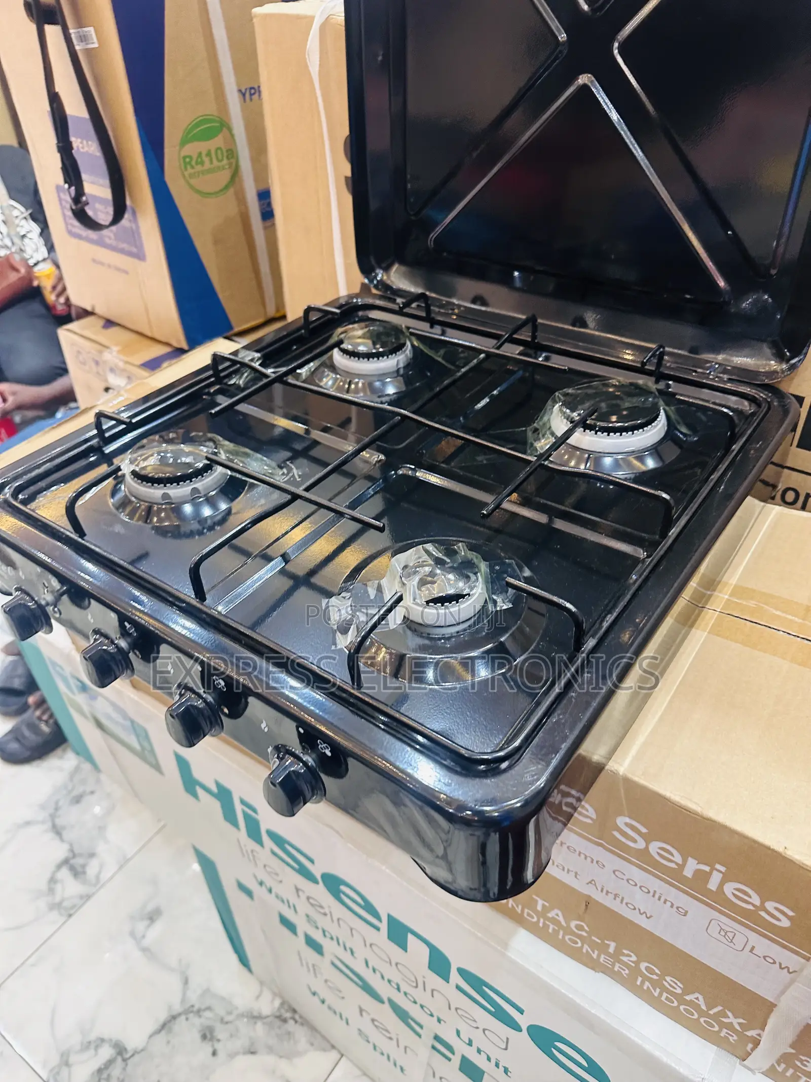 Yucel Table Top Gas Cooker 4burner
