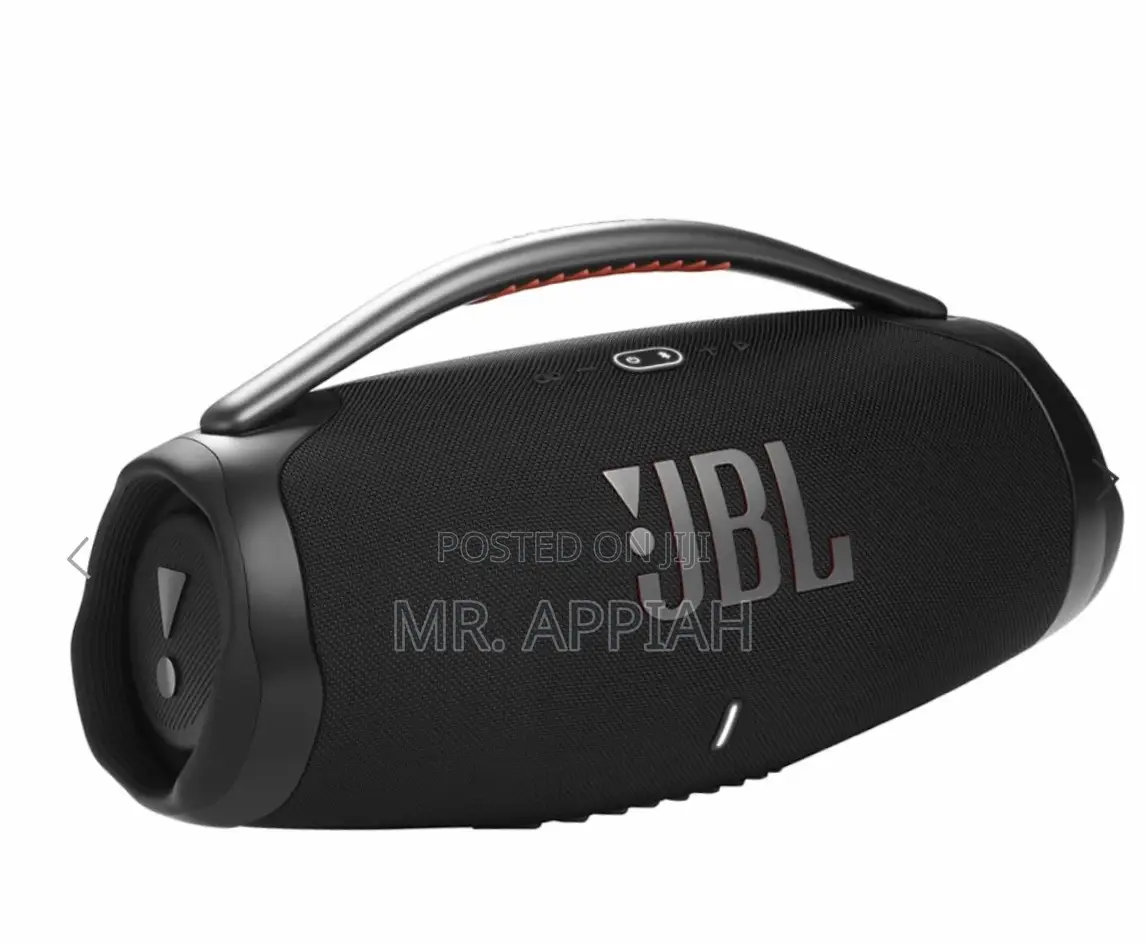 JBL Boombox 3 – Portable Bluetooth Speaker(Waterproof)Black