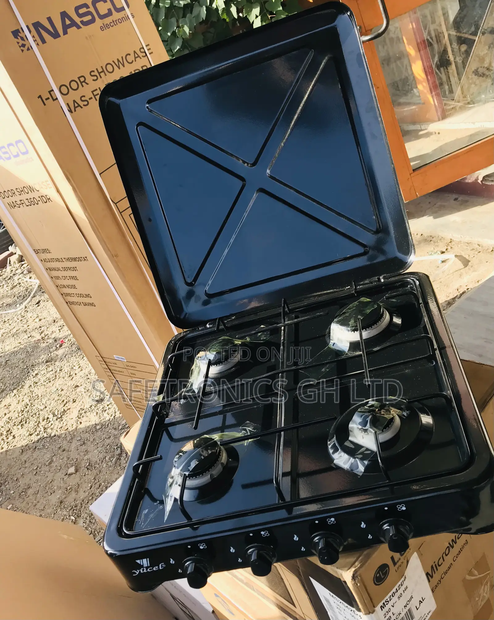 Original 4 Gas Tabletop Burner Volcano