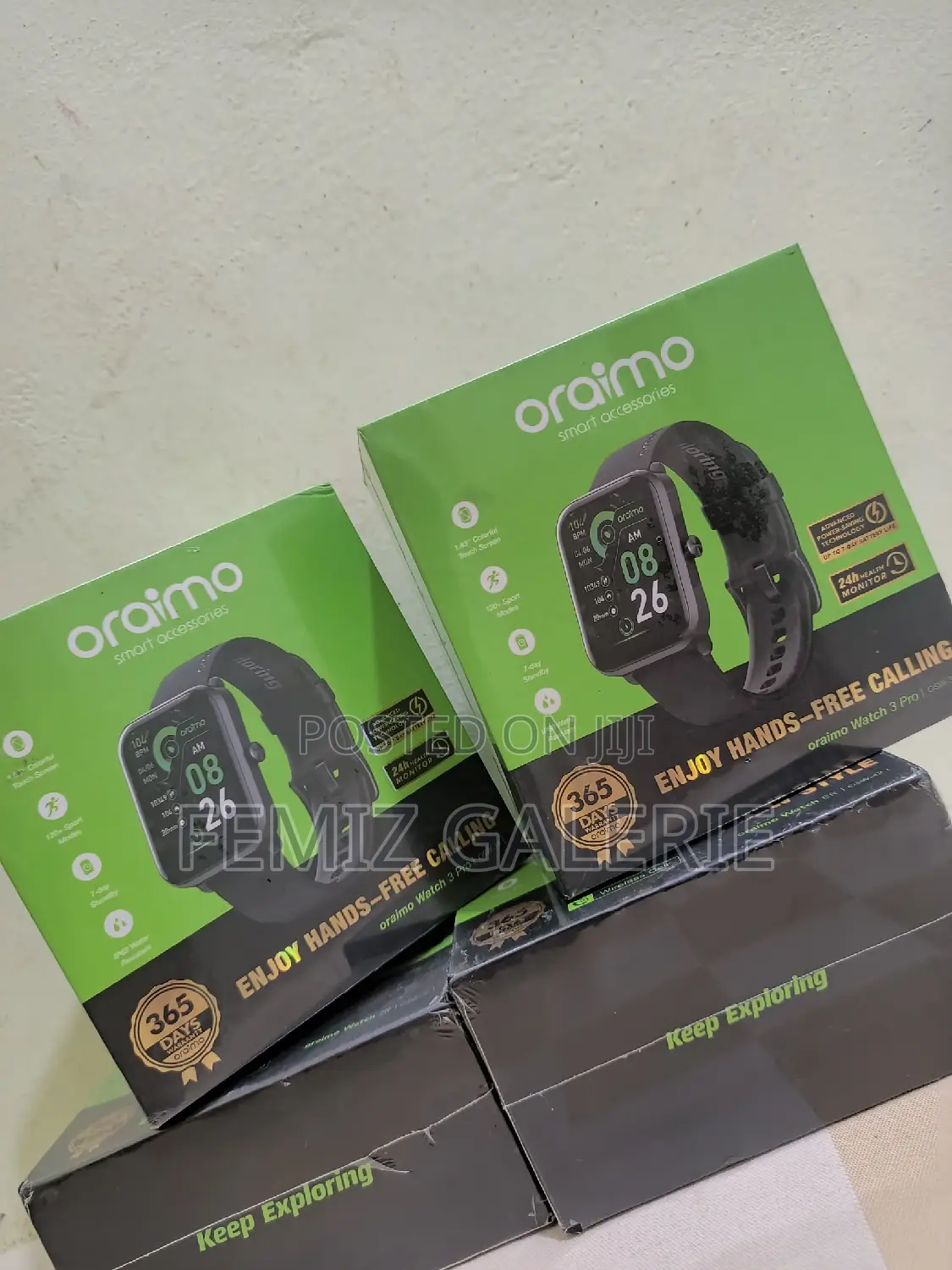 Oraimo Watch 3 Pro 1.83'' LCD IP68 Smart Watch