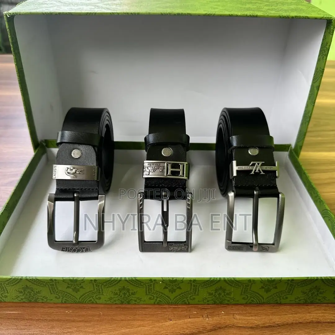 Original Leather Belt Available in Stock