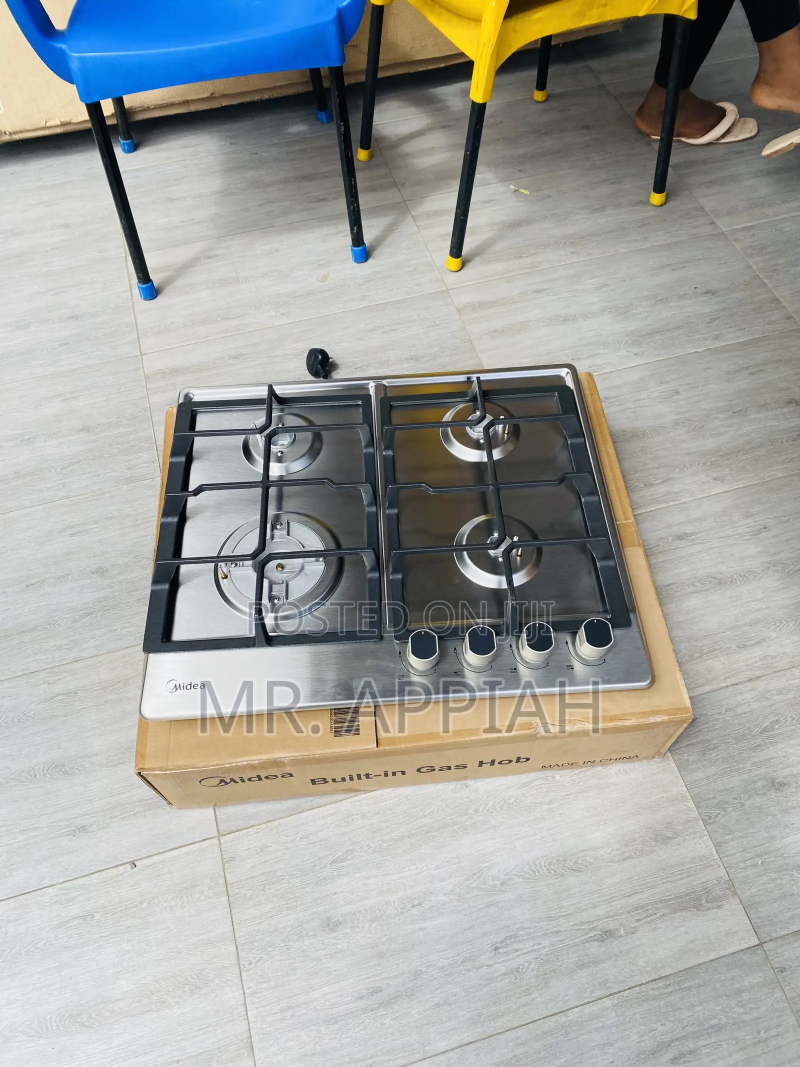 Buy Built-in Midea 4 Gas Hob(60g40me)Gray.