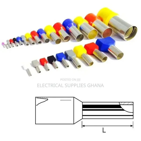 Cable Bootlace Ferrules for Electrical Wire Termination
