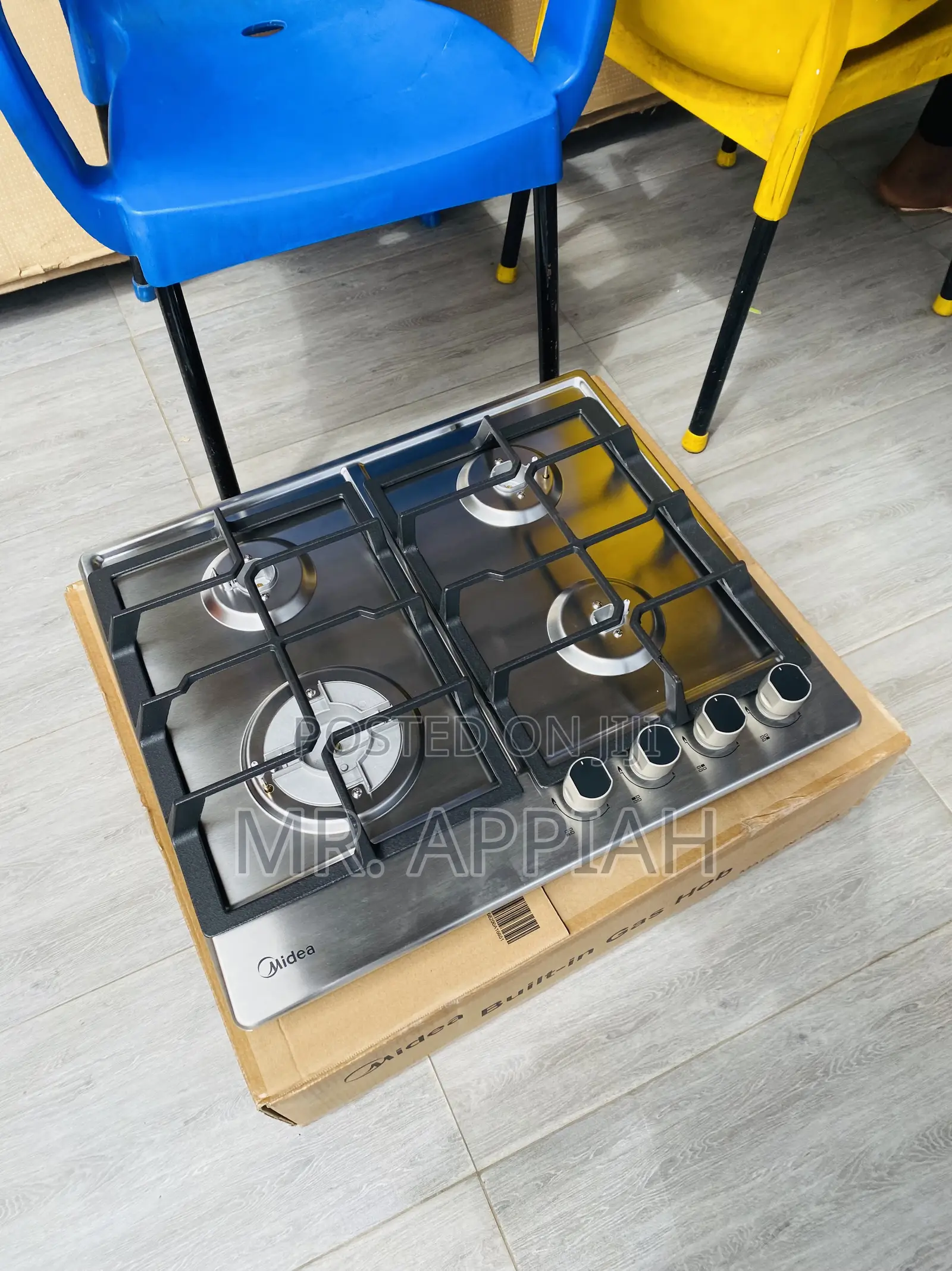 Elegant Design Midea Built-in 4 Gas Hob(60g40me).