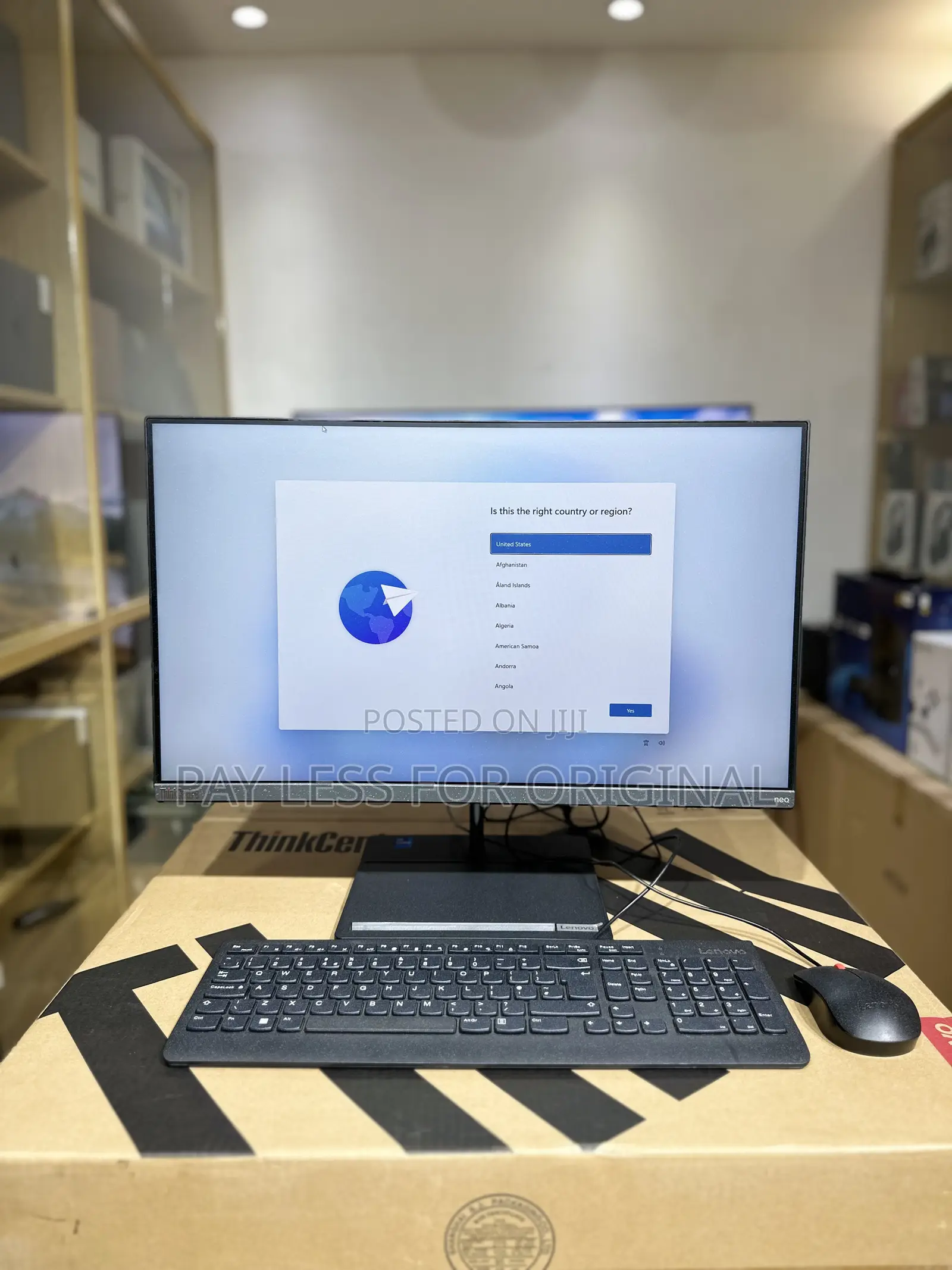 New Desktop Computer Lenovo ThinkCentre 24 16GB Intel Core I7 SSD 1T