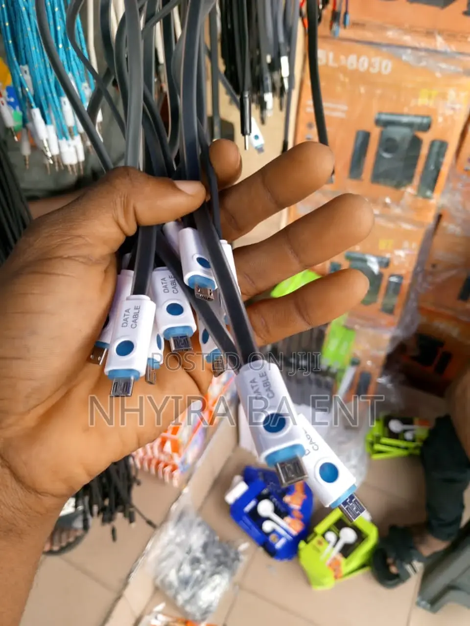 Original Chargers Available Type C, iPhone and Android