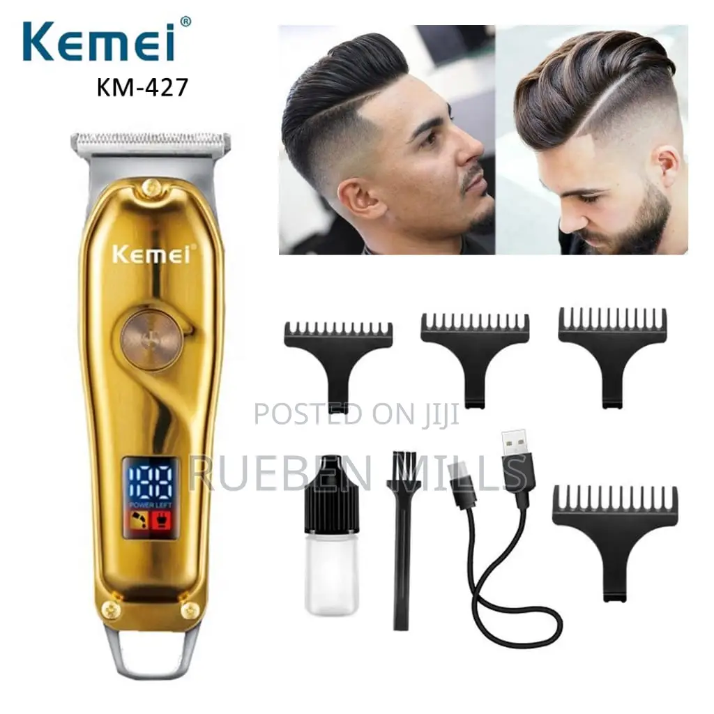 Wireless Cordless Smooth Shaving Beard Trimmer Hair Clipper