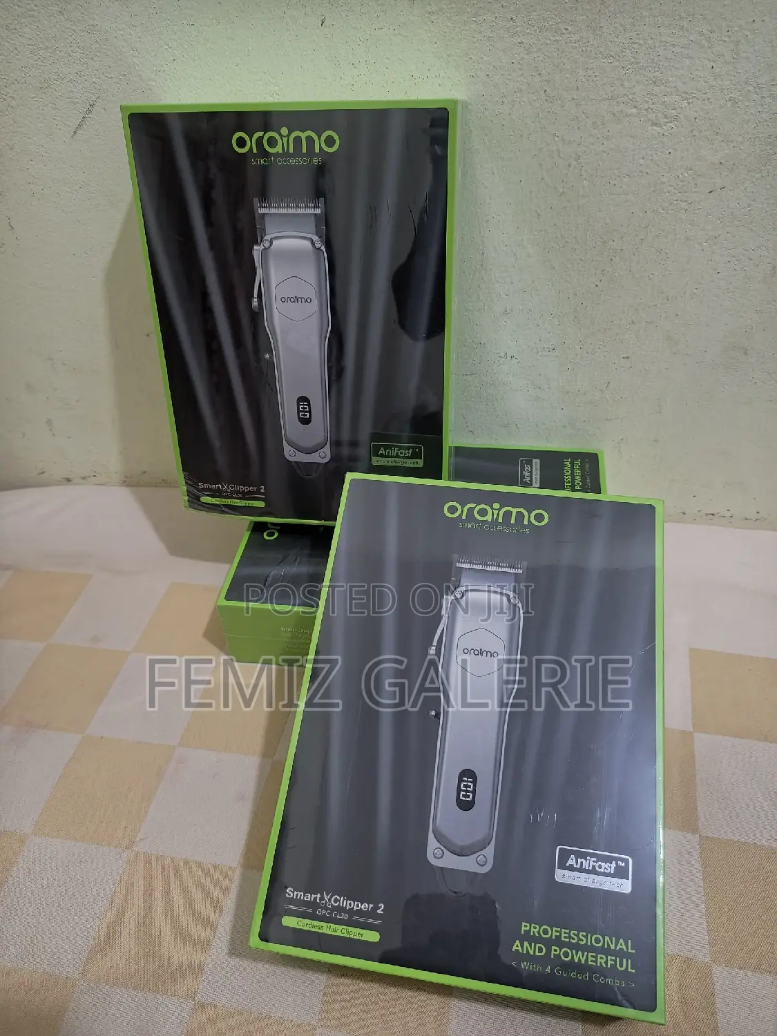 Oraimo Smart Clipper 2 - Silver Professional Hair Clipper