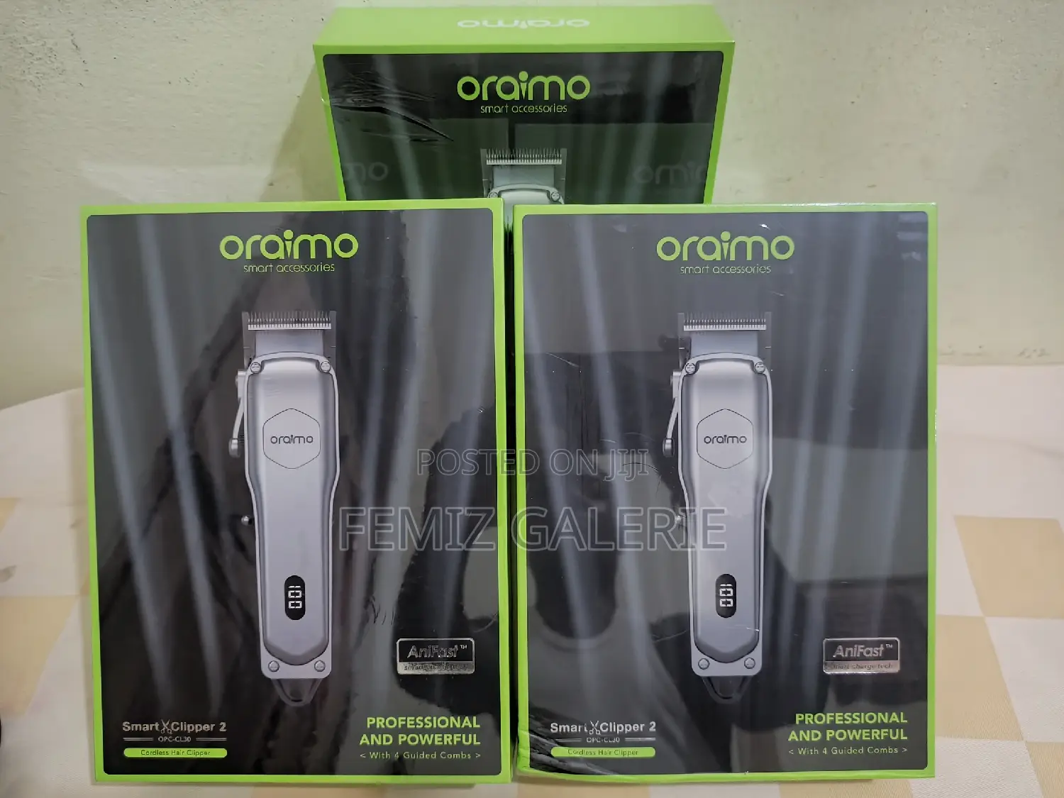 Oraimo Smart Clipper 2 - Silver Professional Hair Clipper
