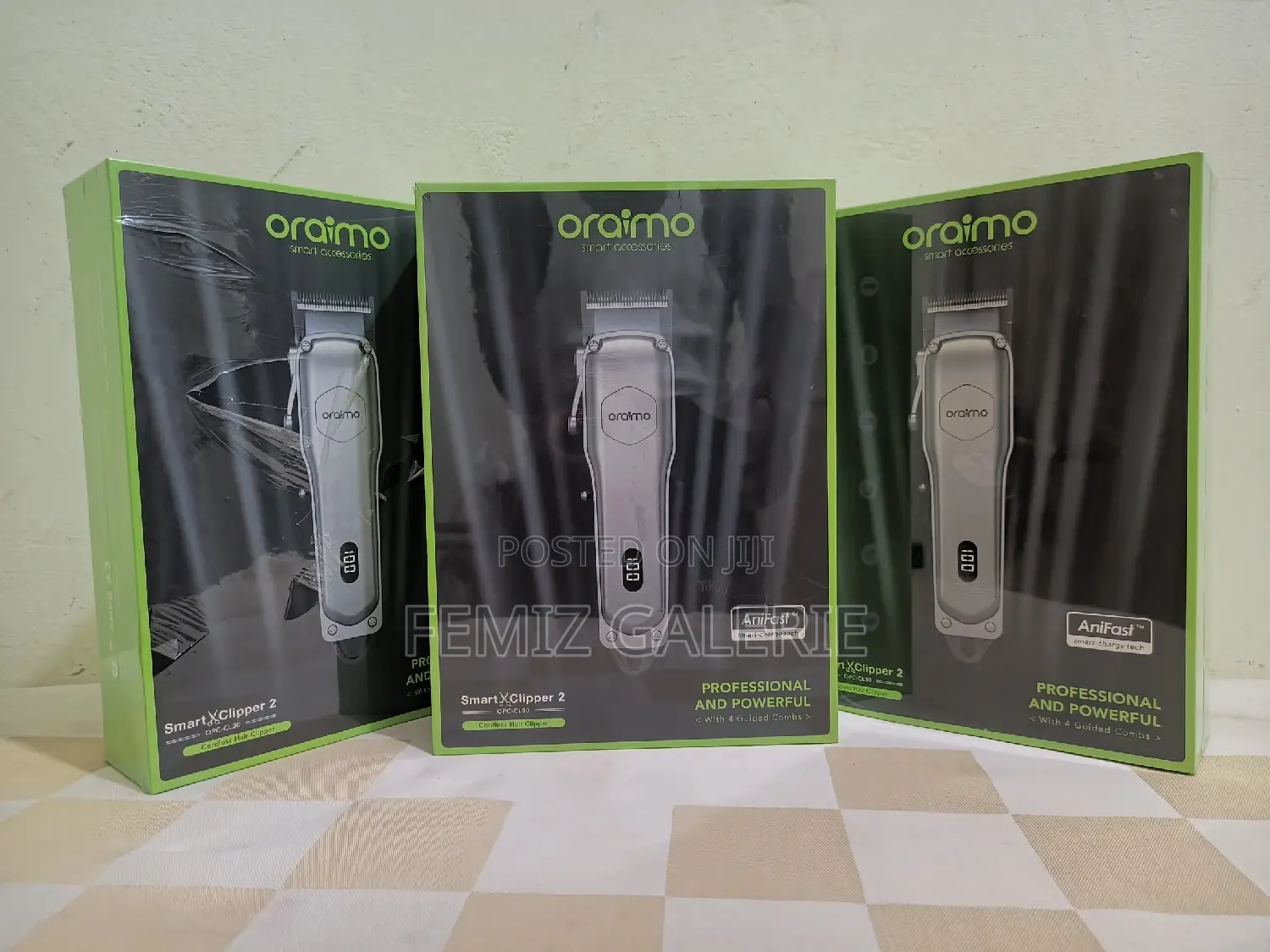 Oraimo Smart Clipper 2 - Silver Professional Hair Clipper