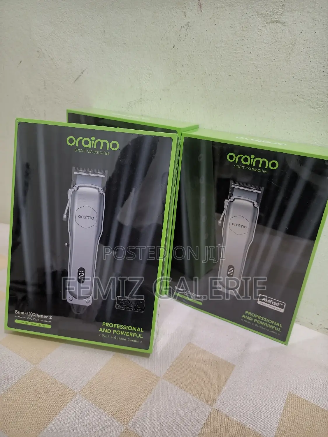 Oraimo Smart Clipper 2 - Silver Professional Hair Clipper