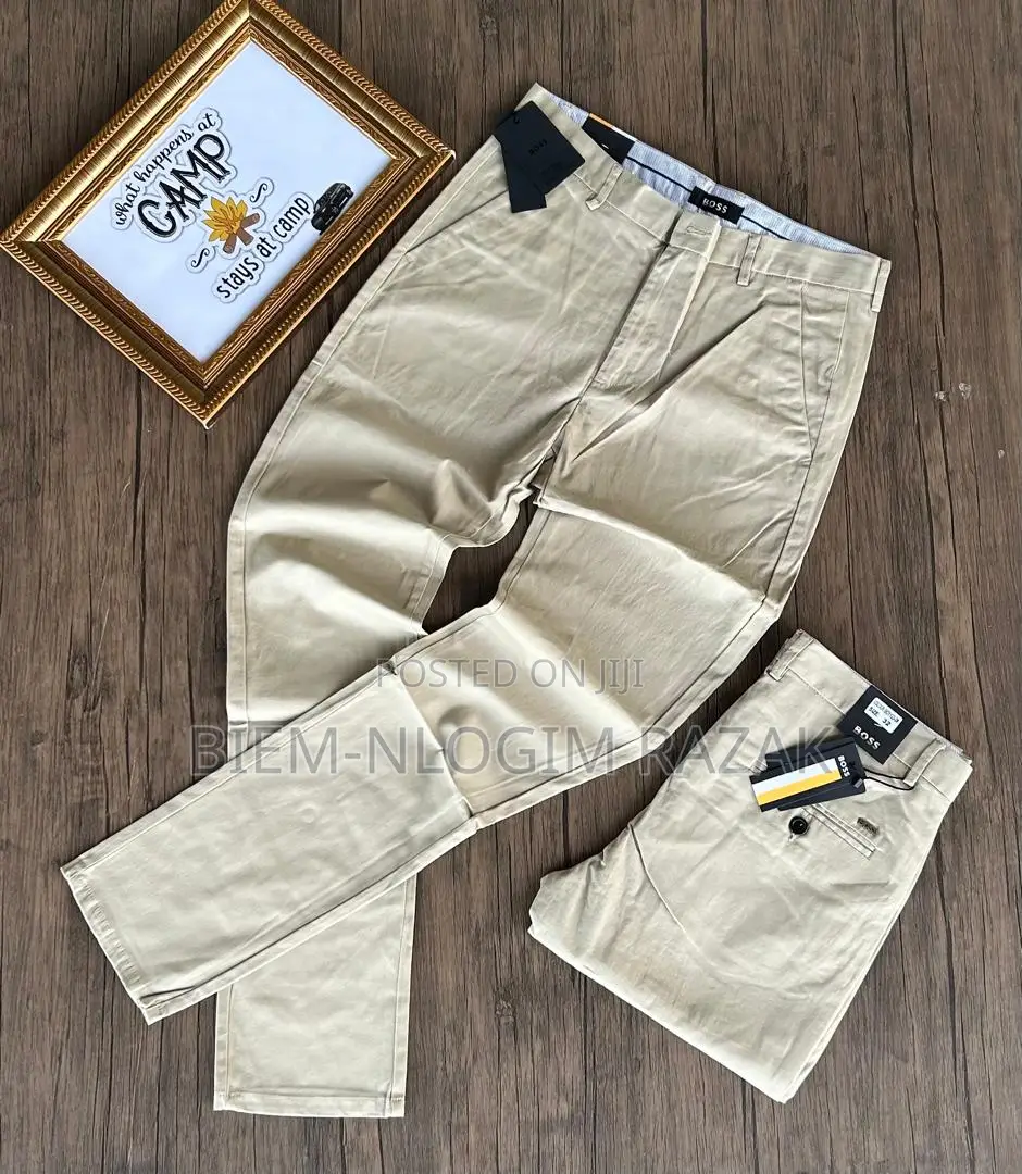 High Quality Kharkie Trousers Available in Stock