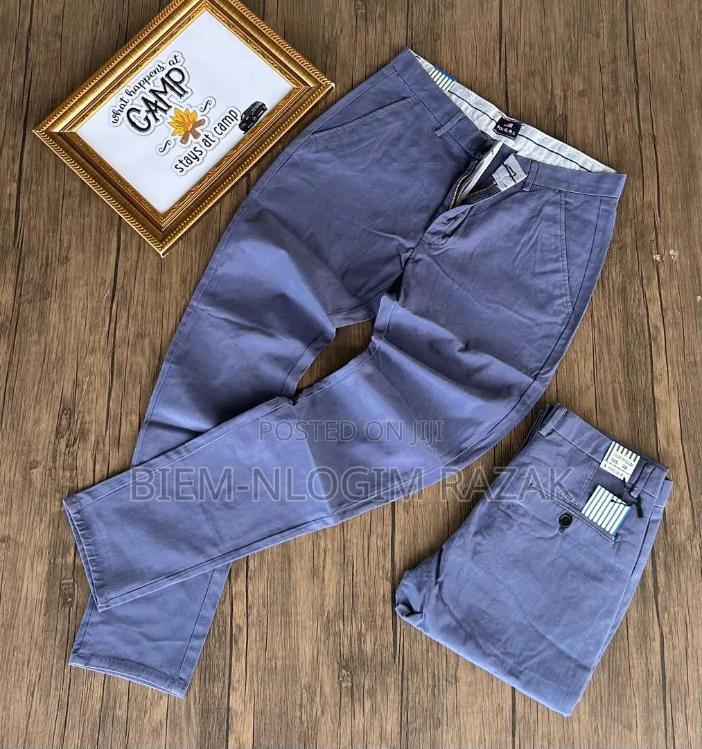 High Quality Kharkie Trousers Available in Stock
