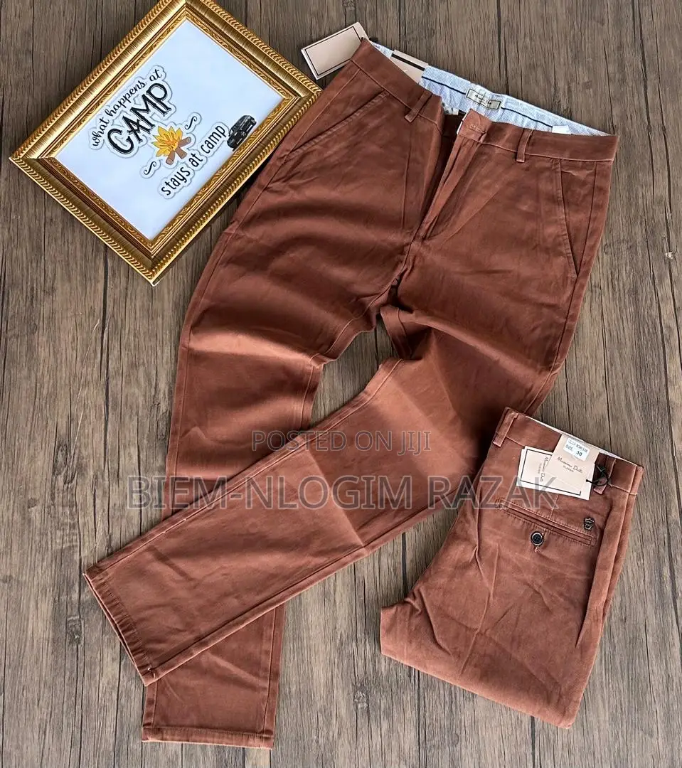 High Quality Kharkie Trousers Available in Stock