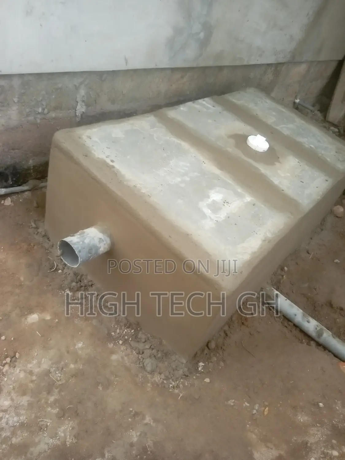 Installation of Biofil//Biogas Toilet Facility.