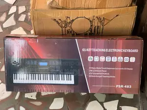 Psr-483 61-key Teaching Electronic Keyboard