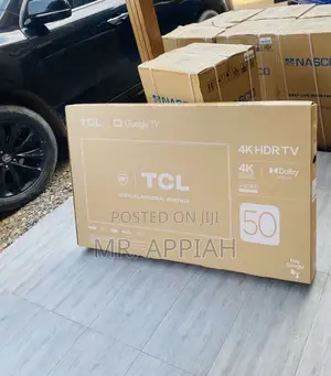 Authentic TCL 50 Inch HDR Google TV With Dolby Atmos.