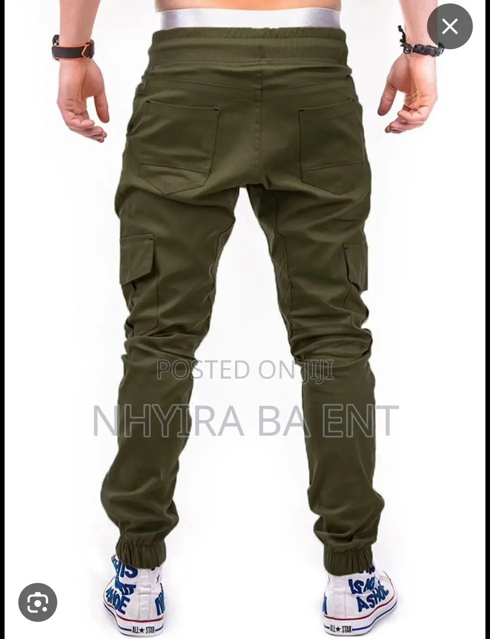 Black Island Khaki Bumper Trouser Available In Stock